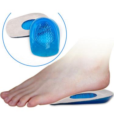 China Silicone Fasciitis Heel Cup Foot Protectors Gel Fasciitis Foot Inserts for Heel Teeth Pain Relief Protectors Medically Proven Shock Absorption for sale