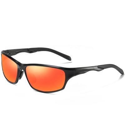 China 2022 Sports Sunglasses Cyclist Bicycle Biker Cycling Orange Square Mens Sports Windproof Polarized Sun Glass Sunglasses for sale