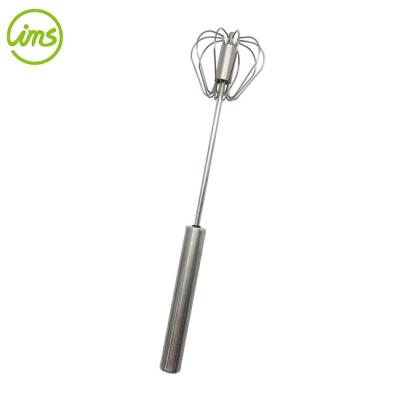 China Stocked Stainless Steel Egg Beater Semi-automatic Mixer for sale