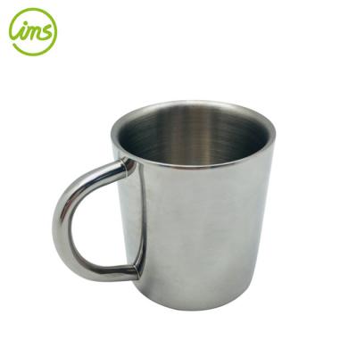 China Sustainable Stainless Steel Double Walled Insulation Coffee Mug for sale