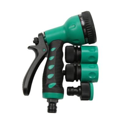 China Variable Flow Control 2021 Newly Design 9 Models Garden Hose Multifunctional Comfortable Spray Nozzle for sale