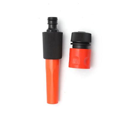 China Soft Comfortable Garden Water Sprayer Water Sprayer Hose Nozzle Plastic Handle Garden Hose Nozzle With Hose Connector for sale