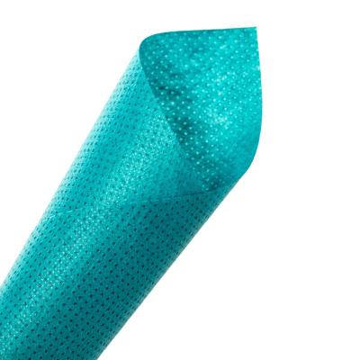 China SMS breathable nonwoven fabric for mendental scrub suits for doctors and nurses for women army green for sale