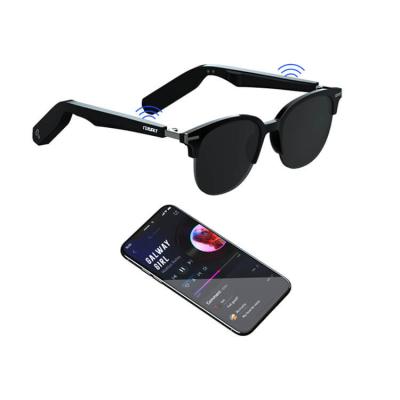 China BT 5.0 Smart Earphone BT Sunglasses 100% UV Protection Glass Eye Glasses for IOS Android Call Wireless Sunglasses for sale