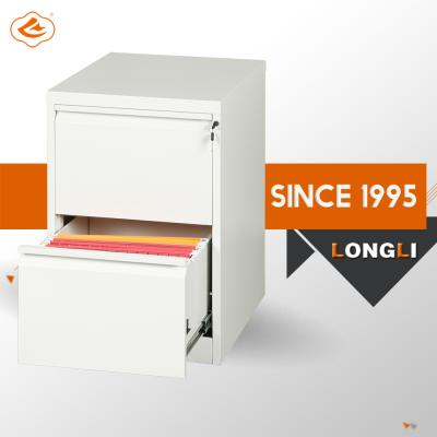 China NEW PRODUCT 2021 Adjustable Hot Sale 2 Drawers Steel Storage Filing Cabinet Mental Drawer File Cabinet for sale