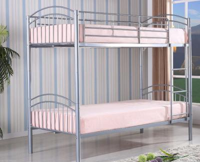 China Modern Metal Double Bed Designs Dormitory Bed Iron Steel Metal Bed Bedroom Furniture On Sale for sale