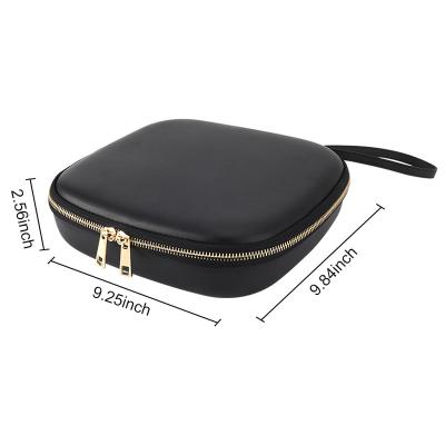 China Beautiful travel headphone bag waterproof pu leather material headphone case For airpods max headphone en venta