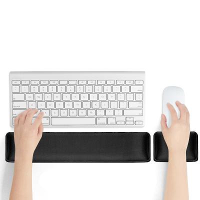 China Wholesale Factory Price Wrist Rest for Computer Keyboard and Mouse Pad Support Memory Foam Set Best for Work Office Gaming à venda