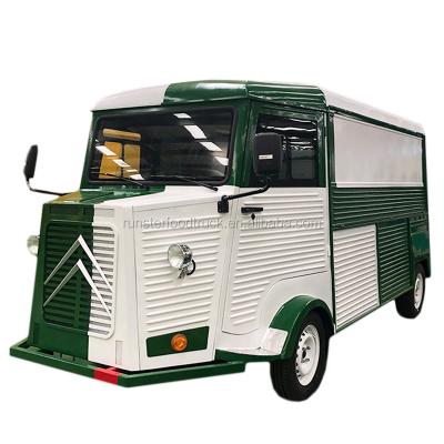 China WNP winery truck coffee trailer mobile food supply truck for sale electric food cart for sale