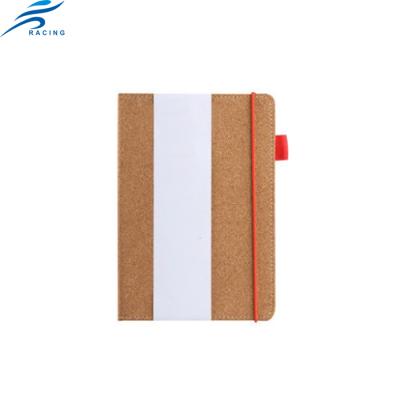 China Hardcover Book Cork Cover Wooden Notebook Design Journal Notebook New for sale