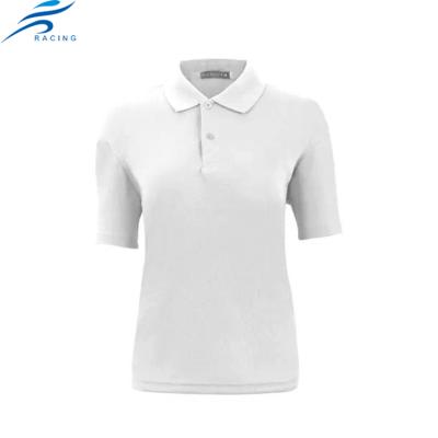 China Economical Anti Shrink Custom Design Blank Polo Cotton T Shirt For Women for sale