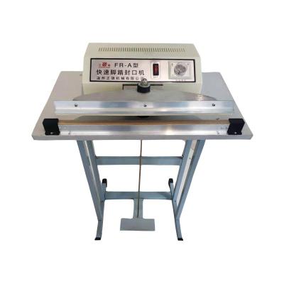 China 2022 Hot Sale Food Plastic Bag Sealing Foot Pedal Vacuum Food Household Pedestal Sealer Machine for sale