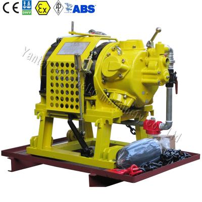 China Mines Mining 5 Ton Cable Pulling Manual Pneumatic Air Tugger Winch With Explosion Proof Function for sale