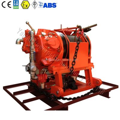 China Holds ATEX / CE / ABS Certified 5 Ton Remote Controlled Air Winch 11000lbs Air Tugger For Pulling / Lifting for sale