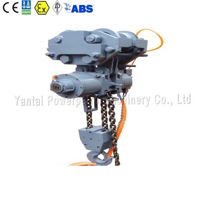 China Lifting Goods Air Chain Hoist With Explosion Proof Function for sale