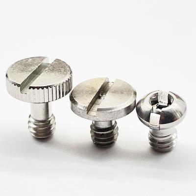 China Pan Stainless Steel 304 hidden 1/4 camera screw for sale