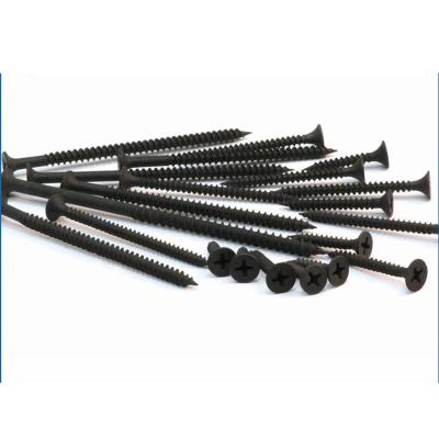 China Good Anti Corrosion Ability And Anti Rust Harden Long Black Steel Chipboard Screw For Wood for sale