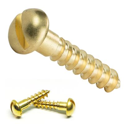 China Good anti-corrosion and anti-rust ability 20 years factory M3 without the screw around the main brass tapping screw for sale