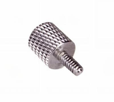 China Pan OEM Machined Narrow Head Stainless Steel Brass Aluminum Thumb Screw for sale