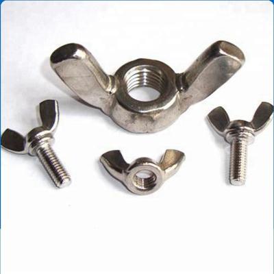 China High Tensile Strength Stainless Steel OEM M12 Wing Nuts Bolt Screw for sale