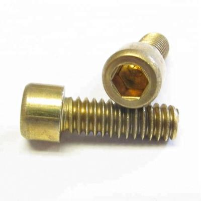 China Custom DIN912 Hex Socket Head Brass Socket Head Bolt for sale