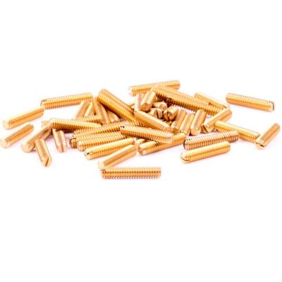 China Brass Pan Precision Hex Socket Head Grub Screw for sale