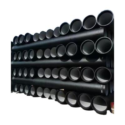 China Drinking Water/Wastewater Type T K9 C25 Class Ductile Iron Pipe For Water Supply 6meters Length Ductile Iron Pipe for sale