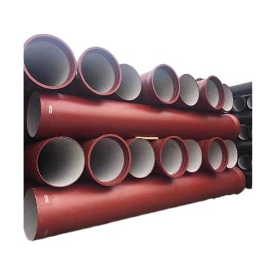 China Manufacturers K7 K8 K9 Ductile Iron Water Pressure Pipeline Pipe Sewage Pipe Ductile Iron Pipe for sale