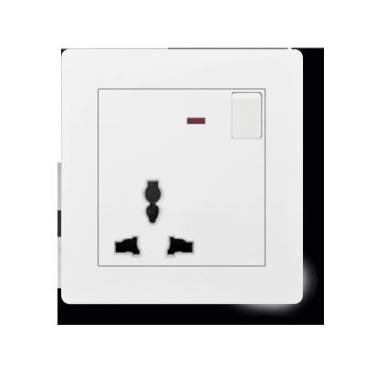 China A residential/general purpose three hole Hong Kong And Macao British standard multi-function open switch socket for sale