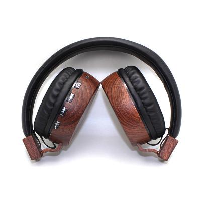 China Environmental Friendly Over-Ear Near Nature Over-Ear Lightweight Foldable Wireless Wooden Earphone for sale