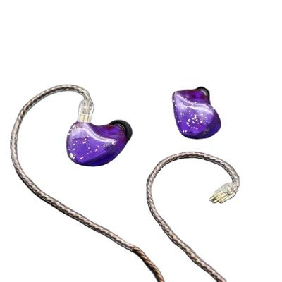 China Detachable In-Ear Bass Noise Reduction Colorful BA Balanced Armature Cable BA Earbuds In-Ear Earphone New for sale