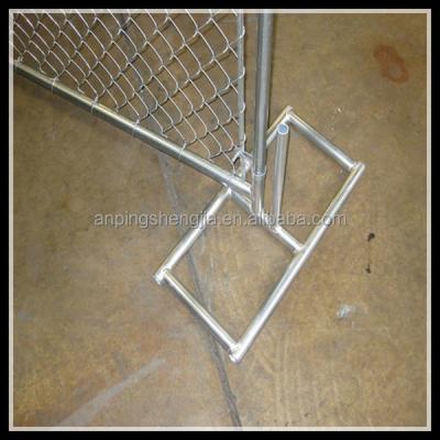 China Easily Assembled Portable Movable Fence Used Temporary Fence Chain Link Fence Panels Sale for sale