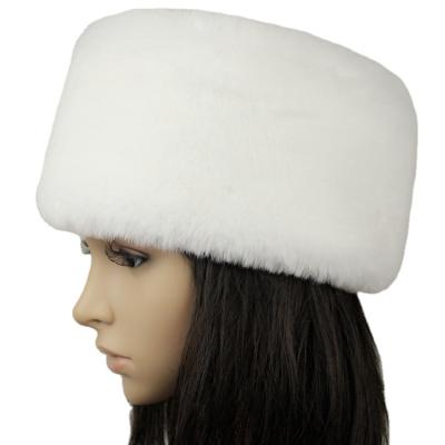 China Factory Price Manufacturer COMMON Chinese Professional Big Faux Bucket Imitation Rabbit Fur Round Hat For Sale for sale