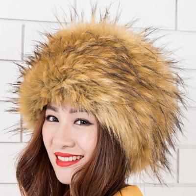 China breathable & Professional Manufacturer Wholesale Waterproof Furry Rabbit Bucket Around Fox Fur Hat For Women for sale