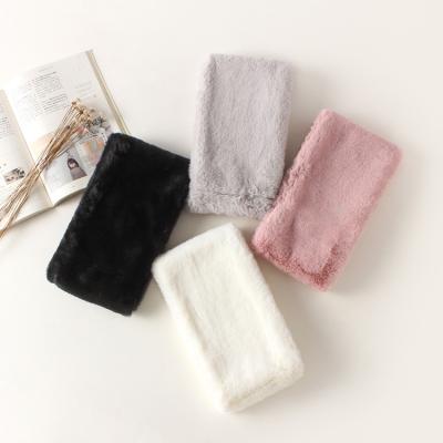 China Manufacturer Supply Professional Design Fashionable Women's Faux Rabbit Fur Scarf Warm And Windproof For Sale for sale