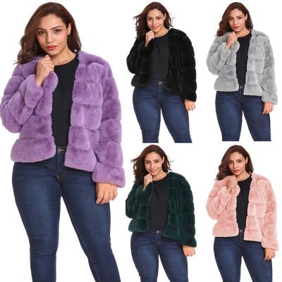 China Factory prices warm and windproof finely processed winter coats fur leather short top girls for women for sale