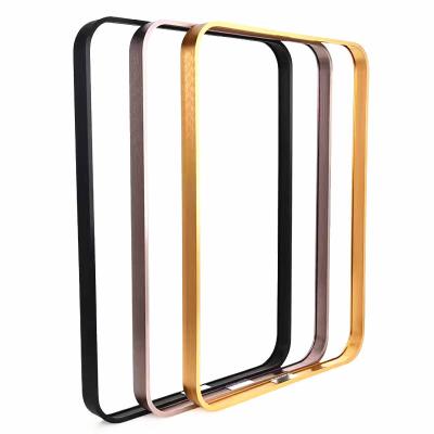 China Rectangular Brushed Aluminium Mirror Frame Profile For House Decor for sale