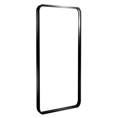 China Brushed Rectangular Shape Aluminium Mirror Frame Profile Large Size For Barbershop zu verkaufen