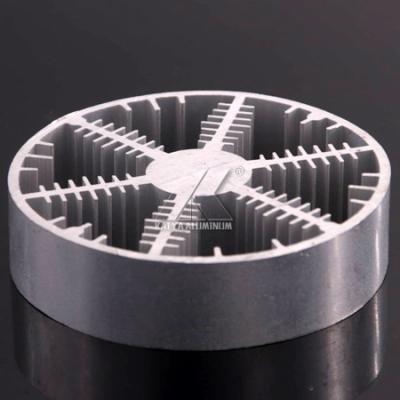 China Hexagon Shape Heat Sink Aluminum Profiles Customize Mill Finish Surface for sale