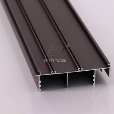 China Aluminiumfenster-Verdrängung der Legierungs-ISO9001 profiliert Bronzepulver-Beschichtung zu verkaufen