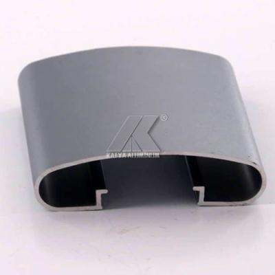 China 6063 Extruded Aluminum Handrail , Anodized Aluminium Profiles Factory Profile for sale