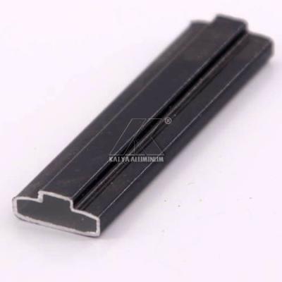 China Durable Aluminum Extrusion Profiles , Aluminum Window Profile Black Powder Coating for sale