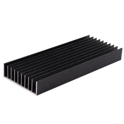 Κίνα Μαύρα ορθογώνια Cnc σχεδιαγράμματα Heatsink αργιλίου προς πώληση