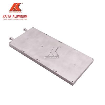 China El bloque líquido 6063t5 de la refrigeración por agua trabajó a máquina la placa de aluminio en venta