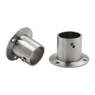 China Van de de Garderobedouche van Rod Flange Set Socket Die van de roestvrij staalkast het Gietende Gordijn Rod Bracket Te koop