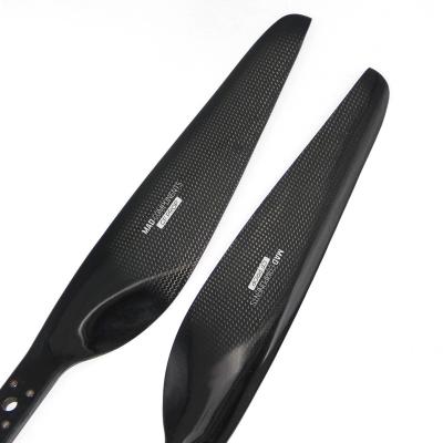 China Carbon Fiber FLUXER 30Inch/30*10.5 Inch Matte Matt Best Drone Replacement Aircraft Propeller Blade for sale