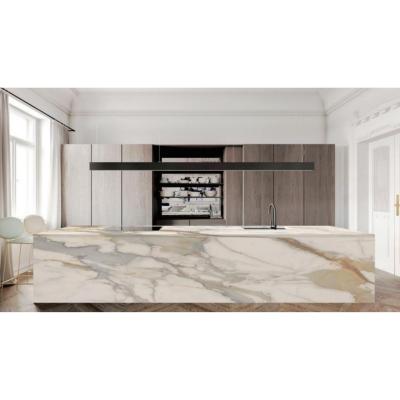 Cina Stampa a getto d'inchiostro Marmo Quartz Countertop 3200*1600mm Quartz Stone Marmo Look in vendita