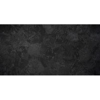 China 3200x1600 Black Quartz Countertops Waterproof Matt Black Quartz Worktop for sale