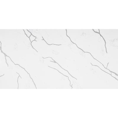 Chine 2cm 3cm Carrara comptoirs en quartz 3200x1600mm comptoirs en pierre de quartz à vendre