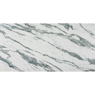 China Green And Blue Engineered Quartz Popular North USA Countertops Flame Spread for sale